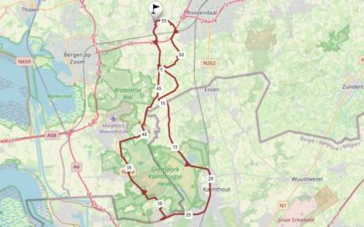 Route C-05 Kalmthoutse Heide (56 km)