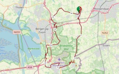 Route DE-01 Hoogerheide (42 km)