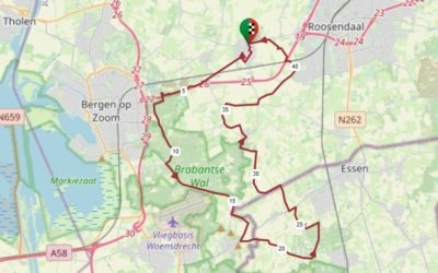 Route DE-03 Huijbergen-Hoek (43 km)