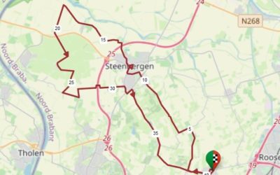 Route DE-08 Steenbergen-De Heen (41 km)
