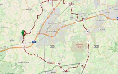 Route DE-10 Bosschenhoofd-Rucphen (48 km)