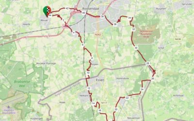 Route DE-22 Essen-Nieuwmoer (44 km)