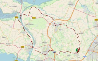 Route DE-23 Oud-Vossemeer-Halsteren (52 km)