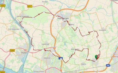 Route DE-25 Steenbergen-Nieuw Vossemeer (44 km)