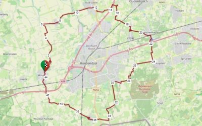Route DE-32 Om Roosendaal (45 km)