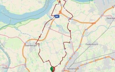 Route E-13-26 Helwijk (53 km)