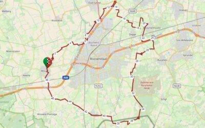 Route E-15-26 Breda Airport (49 km)