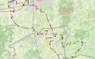 Route G-12-26 Kalmthoutse Heide (60 km)