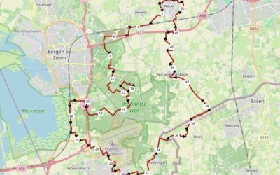 Route GW-09 Hoogerheide (51 km)