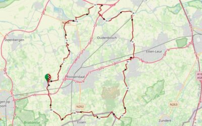 Route WABC-01-26 Hoeven (70 km)