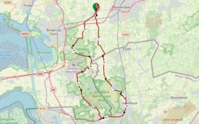 Route WD-03-26 Putte (54 km)
