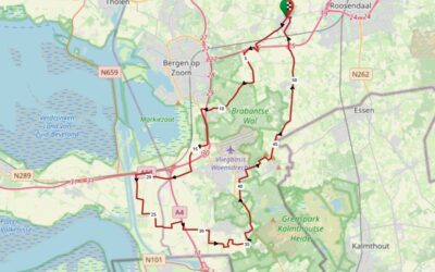 Route WD-15-26 Woensdrecht (55 km)