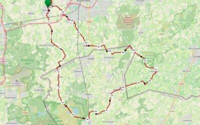 Route WD-16-26 Achtmaal (52 km)