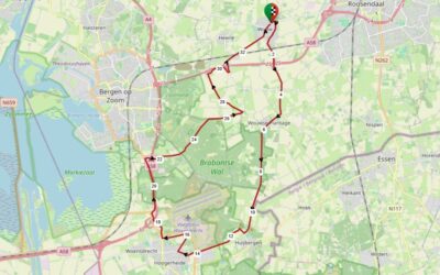 Route WE-01-26 Hoogerheide (34 km)