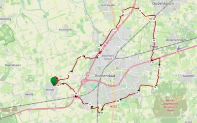 Route WE-08-26 Zegge (36 km)