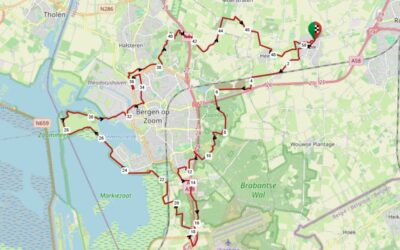 Route WG-08-26 Bergen op Zoom (50 km)