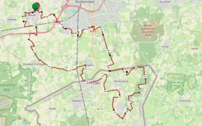 Route WG-10-26 Nieuwmoer (52 km)