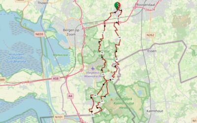 Route WG-12-26 Ossendrecht (52 km)