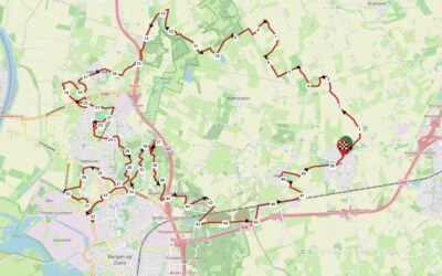 Route WG-16-26 Fort de Roovere (50 km)