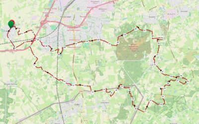 Route WG-17-26 Moerse Bossen (53 km)
