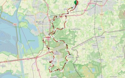 Route WG-19-26 Hoogerheide (52 km)